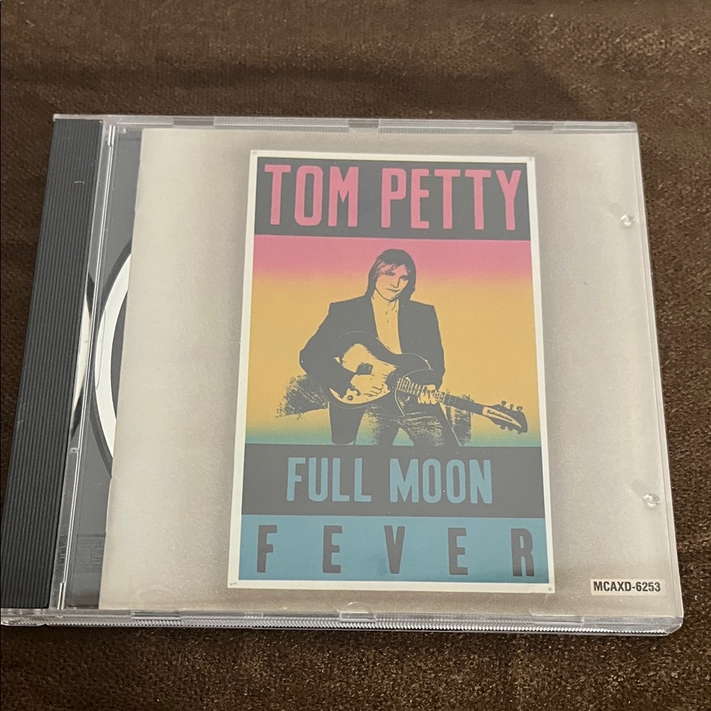 😄Tom Petty CD Full Moon Forever 1989